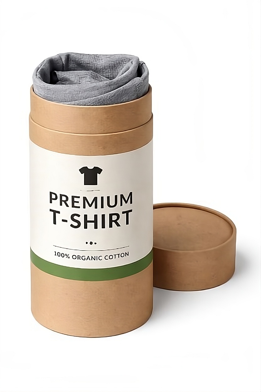 T-Shirt Packaging Tube