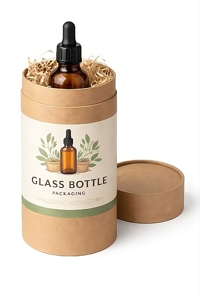 Glass Bottle Packaging Tube / Box