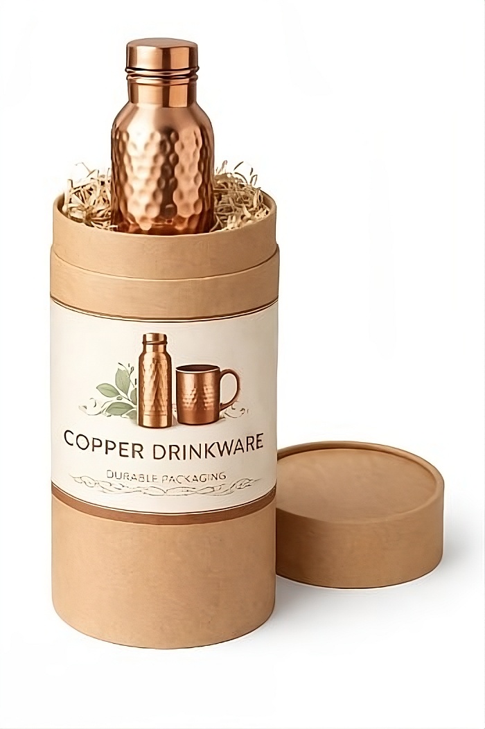 Copper Bottle Packaging Tube